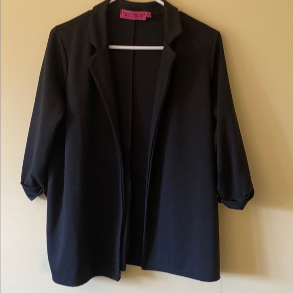 Boohoo black blazer